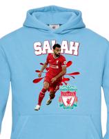 Dětské mikina s potiskem hráče Mohamed Salah - ideální pro malé fotbalisty