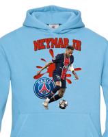 Dětské mikina s potiskem hráče Neymar - ideální pro malé fotbalisty