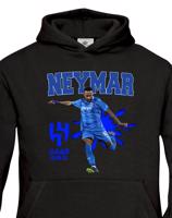 Dětské mikina s potiskem hráče Neymar - ideální pro malé fotbalisty