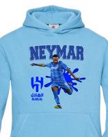 Dětské mikina s potiskem hráče Neymar - ideální pro malé fotbalisty