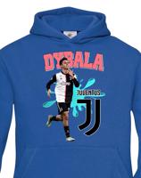 Dětské mikina s potiskem hráče Paulo Dybala - ideální pro malé fotbalisty