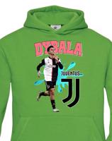 Dětské mikina s potiskem hráče Paulo Dybala - ideální pro malé fotbalisty