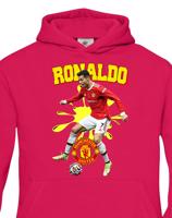 Dětské mikina s potiskem hráče Ronaldo - ideální pro malé fotbalisty
