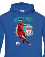 Dětské mikina s potiskem hráče Trent Alexander-Arnold - ideální pro malé fotbalisty