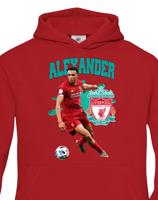 Dětské mikina s potiskem hráče Trent Alexander-Arnold - ideální pro malé fotbalisty
