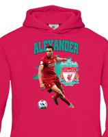 Dětské mikina s potiskem hráče Trent Alexander-Arnold - ideální pro malé fotbalisty