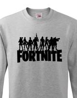 Dětské mikina s potiskem hry Fortnite - ideální pro malé hráče