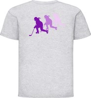 Dětské šedé tričko LG - Hokejistky