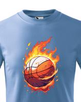 Dětské tričko Basketbalový míč- kvalitní potisk na triko
