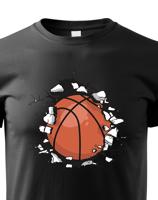 Dětské tričko basketbalový míč - tričko pro milovníky basketbalu