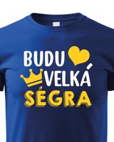 Dětské tričko - Budu velká ségra