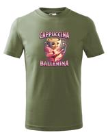 Dětské tričko Cappuccina Ballerina