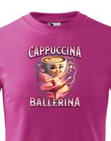 Dětské tričko Cappuccina Ballerina