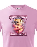 Dětské tričko Cappuccina Ballerina