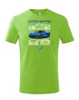 Dětské tričko Chevrolet Corvette  - kvalitní tisk a rychlé dodání