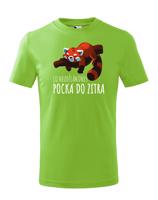 Dětské tričko Co neudělám dnes, počká do zítra