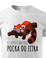 Dětské tričko Co neudělám dnes, počká do zítra