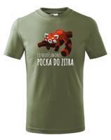 Dětské tričko Co neudělám dnes, počká do zítra