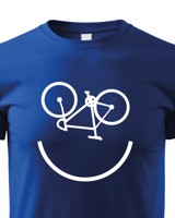 Dětské tričko Cyklo úsměv vám vždy zvedne náladu