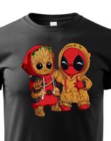 Dětské tričko Deadpool a Groot - super dárek