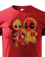 Dětské tričko Deadpool a Groot - super dárek