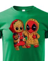 Dětské tričko Deadpool a Groot - super dárek
