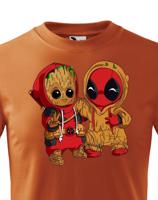Dětské tričko Deadpool a Groot - super dárek