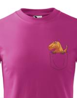 Dětské tričko Dinosaurus v kapse - originální a stylové dětské tričko