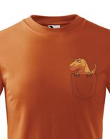 Dětské tričko Dinosaurus v kapse - originální a stylové dětské tričko