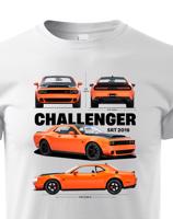 Dětské tričko Dodge Challenger SRT 2018 - kvalitní tisk a rychlé dodání