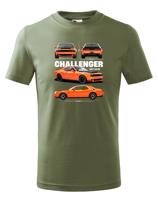 Dětské tričko Dodge Challenger SRT 2018 - kvalitní tisk a rychlé dodání