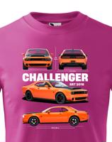Dětské tričko Dodge Challenger SRT 2018 - kvalitní tisk a rychlé dodání