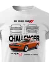 Dětské tričko Dodge Challenger SRT Hellcat - kvalitní tisk a rychlé dodání