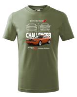 Dětské tričko Dodge Challenger SRT Hellcat - kvalitní tisk a rychlé dodání