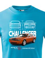 Dětské tričko Dodge Challenger SRT Hellcat - kvalitní tisk a rychlé dodání
