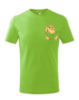 Dětské tričko Dráček v kapsičce - dárek pro milovníky dráčků