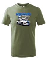 Dětské tričko Ford Mustang Shelby  - kvalitní tisk a rychlé dodání