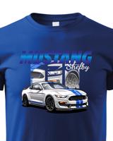Dětské tričko Ford Mustang Shelby  - kvalitní tisk a rychlé dodání