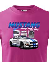 Dětské tričko Ford Mustang Shelby  - kvalitní tisk a rychlé dodání