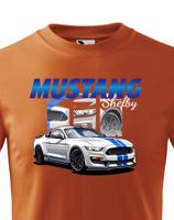 Dětské tričko Ford Mustang Shelby  - kvalitní tisk a rychlé dodání