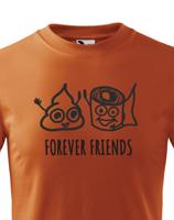 Dětské tričko Forever Friends - vtipný a originální potisk pro rebely