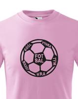 Dětské tričko - Fotbal