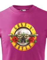 Dětské tričko Guns N’ Roses - tričko pro fanoušky hudební skupiny Guns N’ Roses