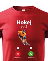 Dětské tričko Hokej volá - ideální dárek pro malého hokejistu