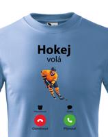 Dětské tričko Hokej volá - ideální dárek pro malého hokejistu