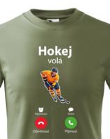 Dětské tričko Hokej volá - ideální dárek pro malého hokejistu