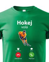 Dětské tričko Hokej volá - ideální dárek pro malého hokejistu