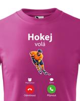 Dětské tričko Hokej volá - ideální dárek pro malého hokejistu