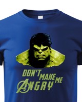 Dětské tričko Hulk 2 z týmu Avengers v celobarevné provedení