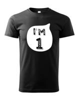 Dětské tričko k narozeninám I´M ONE - stylový dárek pro malého oslavence